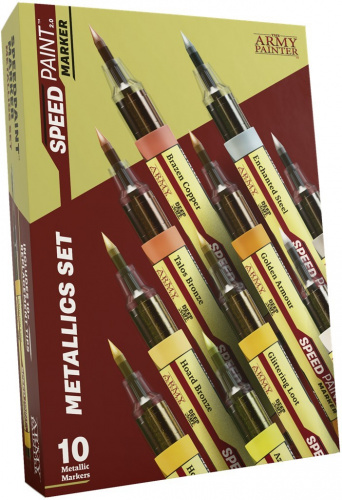 The Army Painter: Speedpaint 2.0 - Marker - Metallics Set